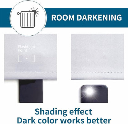 Basketball Blackout Curtains for Boy Girl Room Darkening Decor,Sport Theme and White Motto Dark Background Bedroom Living Room Home Rod Pocket Thermal Insulated Window Curtain/Drapes Panel,55x63 Inch…
