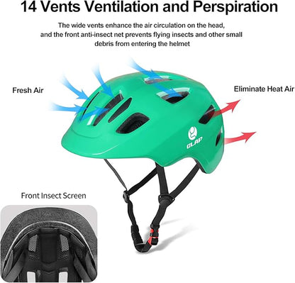 GLAF Baby Bike Helmet Toddler Helmets for 1 Year Old and up Infant Girls Boys Multi Sport Adjustable for Scooter Bicycle Kids Youth Child Skateboard Safety Cycling
