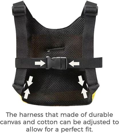 PandaEar 3 in 1 Toddler Harness Leashes + Anti Lost Wrist Link, Kids Bee Safety Backpack Harness with Children Leashes, Child Anti Lost Leash for Girls Boys Outdoor