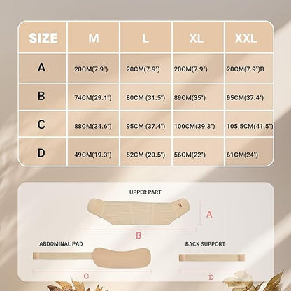 Maternity Belly Band for Pregnant Women, Maternity Belt, Pregnancy Belly Support Band for Abdomen,Breathable and Adjustable Belly Brace, Relieve Waist and Back Pain (XXL)