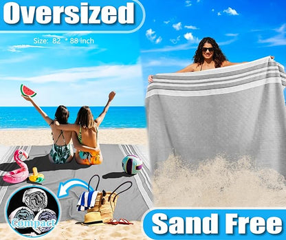 Large Throw Blanket Yoga Blanket Turkish Beach Towel Mens Birthday Gift Idea Dad Father Day Husband Brother Uncle Boyfriend Male Grandpa Him Appreciation Thank You Retirement 60th 50th 40th 30th