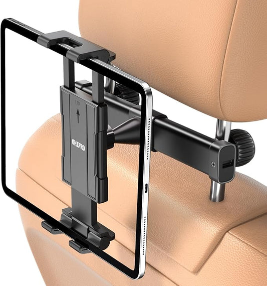 OHLPRO Headrest Tablet Holder for Car Back Seat iPad Mount Compatible with 4.7-13" Tablet Phone for iPad Pro Air Mini Galaxy Tab and Devices for Kids, Road Trip Essentials