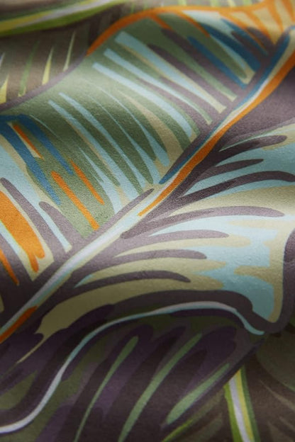 Nomadix Festival Blanket - Perfect for Picnics, Camping, & Lawn Seating - Plush Top & Water Resistant Base - Made with Post Consumer Recycled Materials - Banana Leaf Green - 60x70