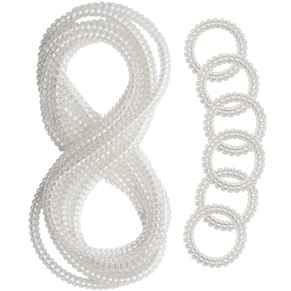 Chew Necklaces for Sensory Kids, 12 Pcs Clear Coil Chewy Necklaces Stretchy Bracelet for Boys Girls with Autism ADHD SPD,Oral Motor Chewable Necklace Reduce Anxiety and Fidgeting Stress