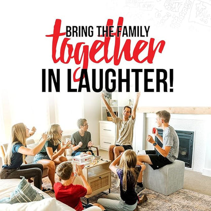 Inspiration Play Spoof Family Party Bluffing Board Game - Funny and Great for Groups Ages 8 and Up - 3-8 Players