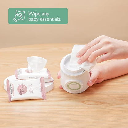 Momcozy Portable Bottle Warmer for Travel, Double Leak-Proof Travel Bottle Warmer with Fast Heating, Safety Material Baby Bottle Warmer for Dr. Brown, Philips Avent, Medela, Tommee Tippee, Comotomo