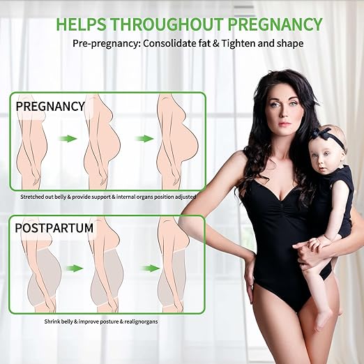 2 in 1 Postpartum Belly Band Wrap Purple, C-Section Support Belt XX-Large, Post Partum Support Recovery Waist/Pelvis Belt, Hysterectomy Belly Band Binder Girdle Stomach