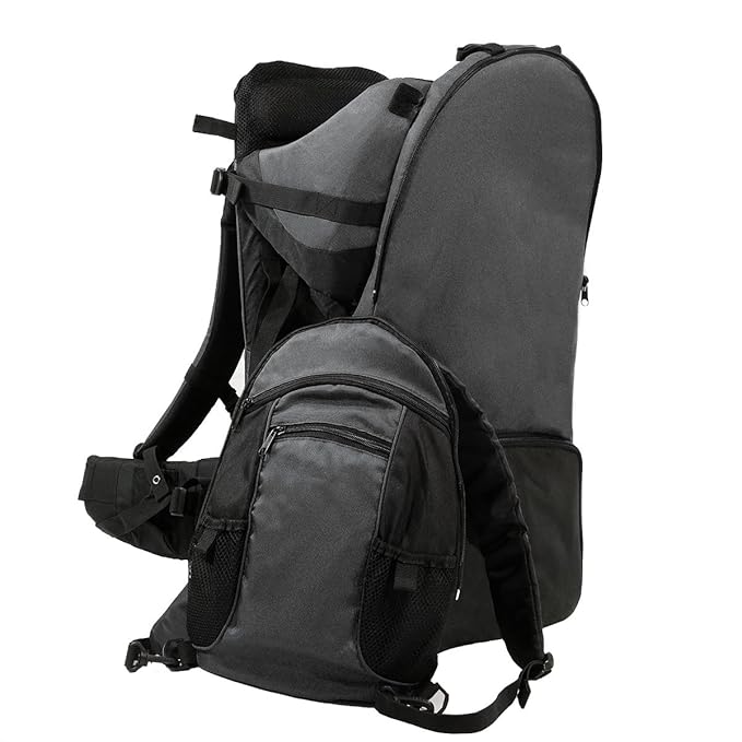 ClevrPlus Deluxe Adjustable Baby Carrier Outdoor Hiking Child Backpack Camping