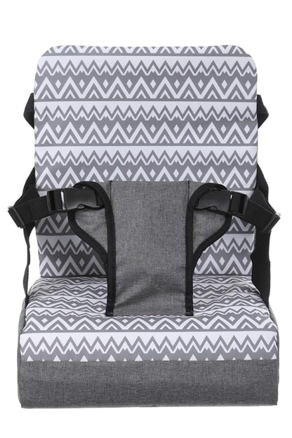 Dreambaby Grab ‘N Go Travel Booster Seat – Portable Toddler High Chair for Dining (6M-5Y) with Storage & Shoulder Strap