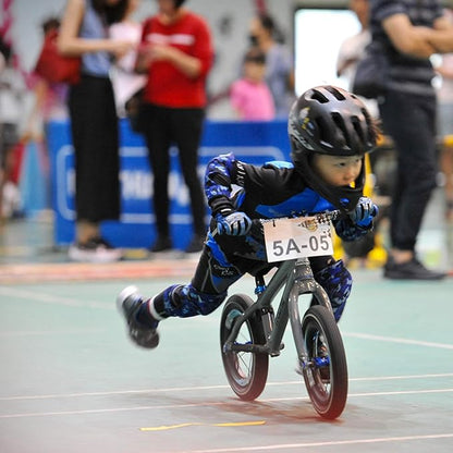 Soft-Style Kids Knee and Elbow Pads with Bike Gloves, Flexible Impact-Resistant Gear for Ages 2-11, Designed for Balance Bikes, Roller-Skating, and Skateboarding