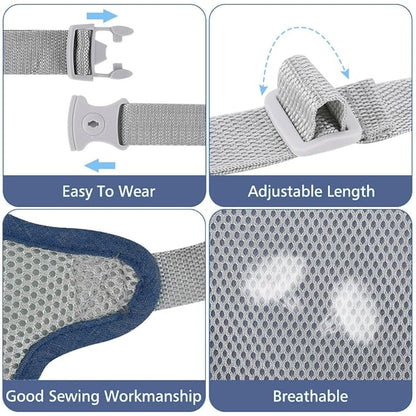 Toddler Harness Leash+ Anti Lost Wrist Link, Accmor Cute Dinosaur Kids Harness with Leash, Foldable Child Leash Baby Walking Wristband Assistant Strap Belt Hold Baby Boys Girls Close While Walking
