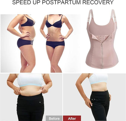 URSEXYLY Maternity Support Belt Postpartum Slim Waist Trainer Shapewear Recovery Waist Cincher Body Shaper