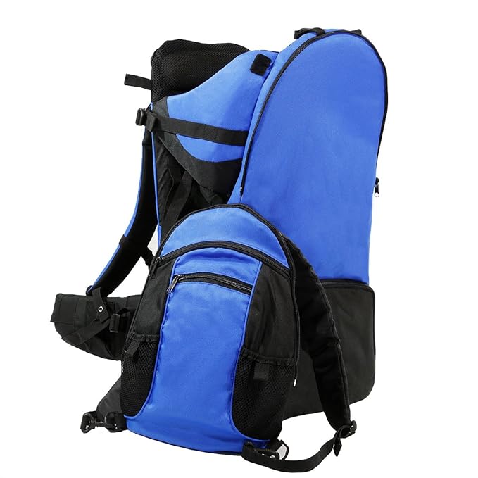 ClevrPlus Deluxe Adjustable Baby Carrier Outdoor Hiking Child Backpack Camping