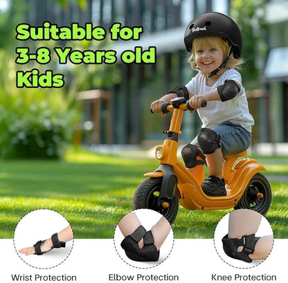 Kids Helmet, Toddler Adjustable Kids Ages 3-8 Years Old Boys Girls Multi-Sports Safety