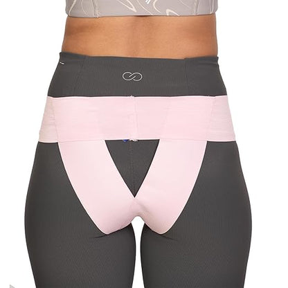 Women’s Pelvic Uterus Support Belt ― Girdle for Prolapsed or Dropped Bladder | Vulvar Varicosities | Postpartum Recovery | Symphysis Pubis | Dysfunction Pain Relief - Low Waist (Pink -