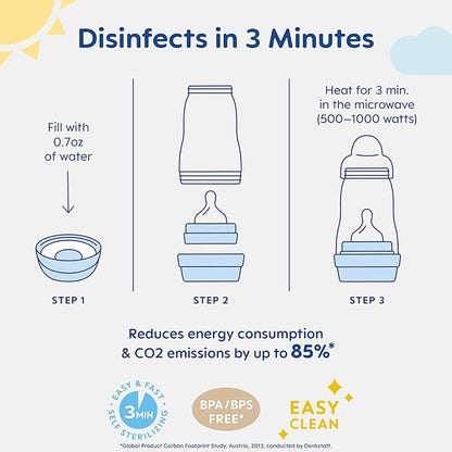 MAM 9oz Easy Start Anti-Colic Baby Bottles, Medium Flow with 2X Bonus Nipples (Fast and Extra Fast Flow), Reduces Colic, Gas, & Reflux, Easy-to-Clean, BPA-Free, 2 Plus Months