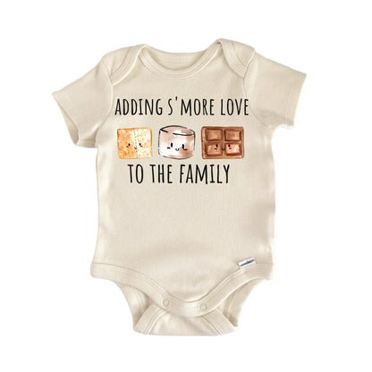 S'more Love Family Campfire Camping Baby Gift Baby Bodysuit