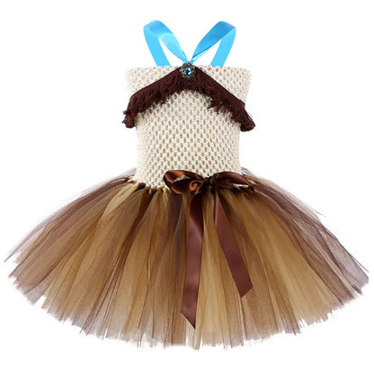 Children's Ocean Style Princess Dress