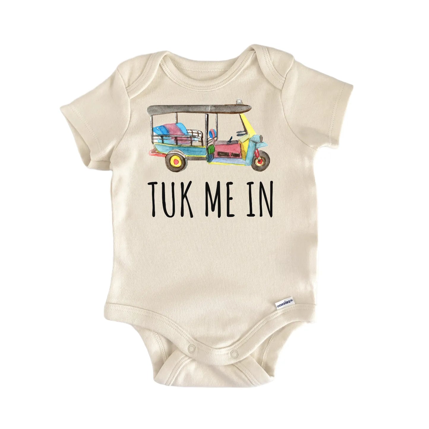 Tuk Tuk Thailand Thai Baby Gift Baby Bodysuit