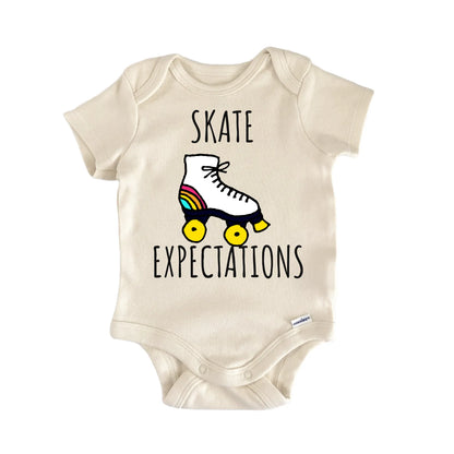 Skate Roller Inline Skates Baby Gift Baby Bodysuit