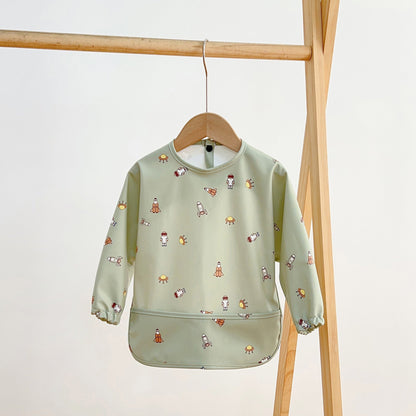 New Children's Waterproof Inside-out Wear Anti-dirty Overclothes