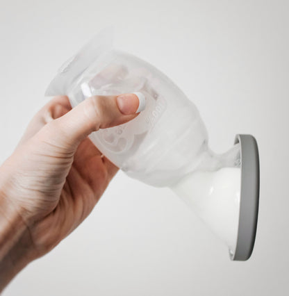 Haakaa Silicone Breast Pump Lid - Grey