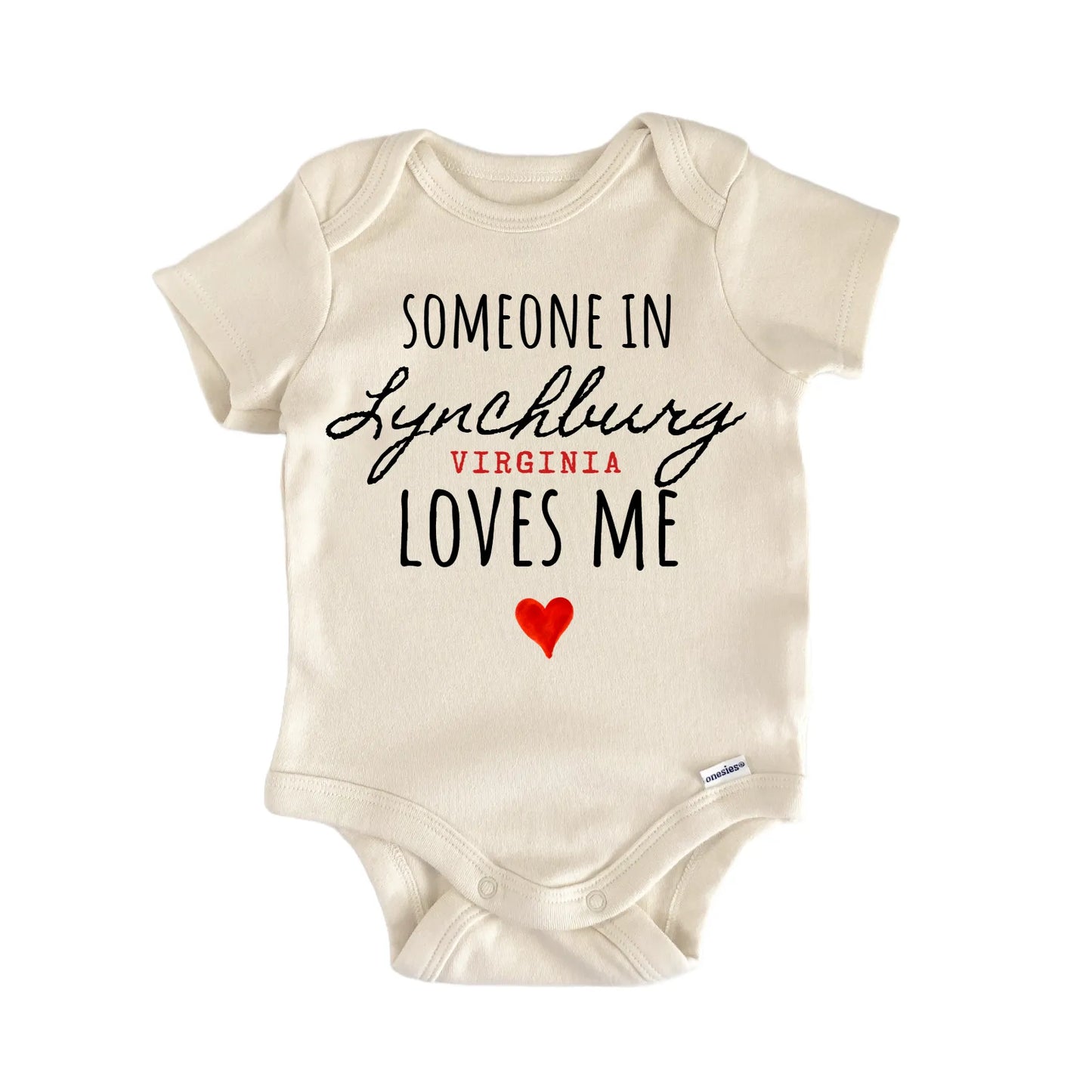Lynchburg Virginia Baby Gift Baby Bodysuit