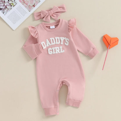 Cute And Soft Floral Crawling And Growing Romper