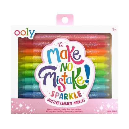 Make no Mistake!: Glittery Erasable Markers