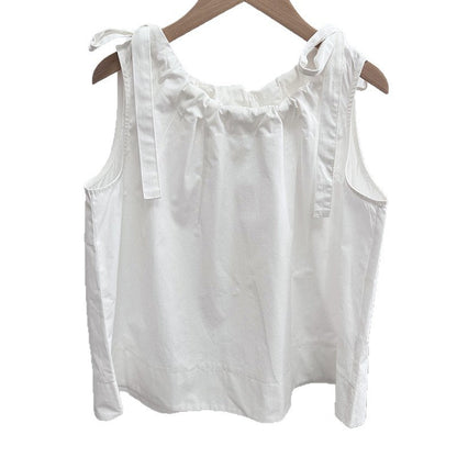 Stylish And Chic Doll-style Vest Shirt