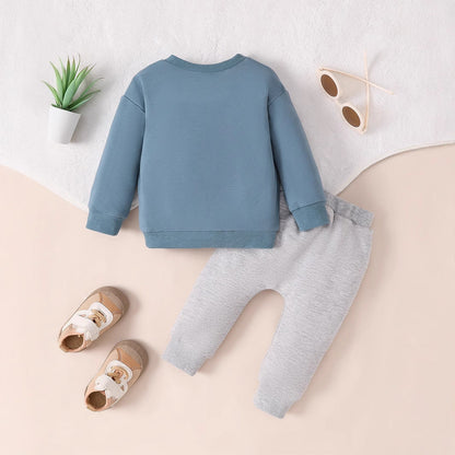 European And American Baby Autumn Winter Thermal Velvet Homewear