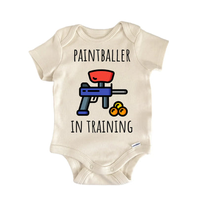 Paintball In Training Baby Gift Baby Bodysuit