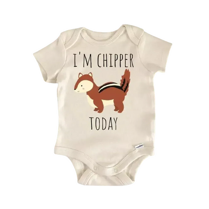 Chipmunk Animal Woodland Newborn Baby Onesie® Onesie®