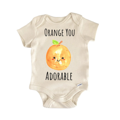 Orange Fruit Florida Citrus Baby Gift Baby Bodysuit