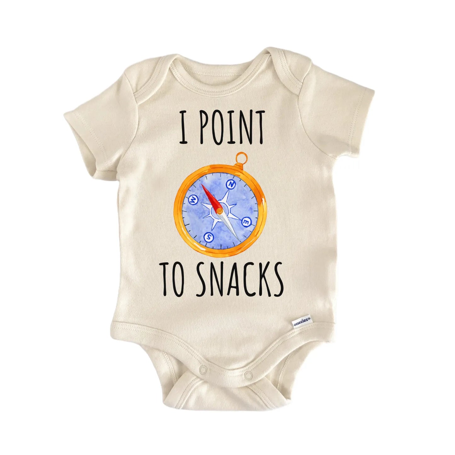 Compass Nautical Adventure Hiking Baby Gift Baby Bodysuit