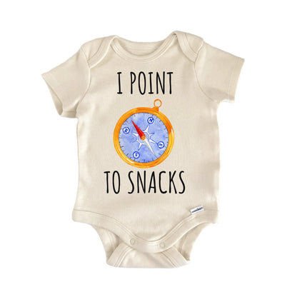 Compass Nautical Adventure Hiking Baby Gift Baby Bodysuit
