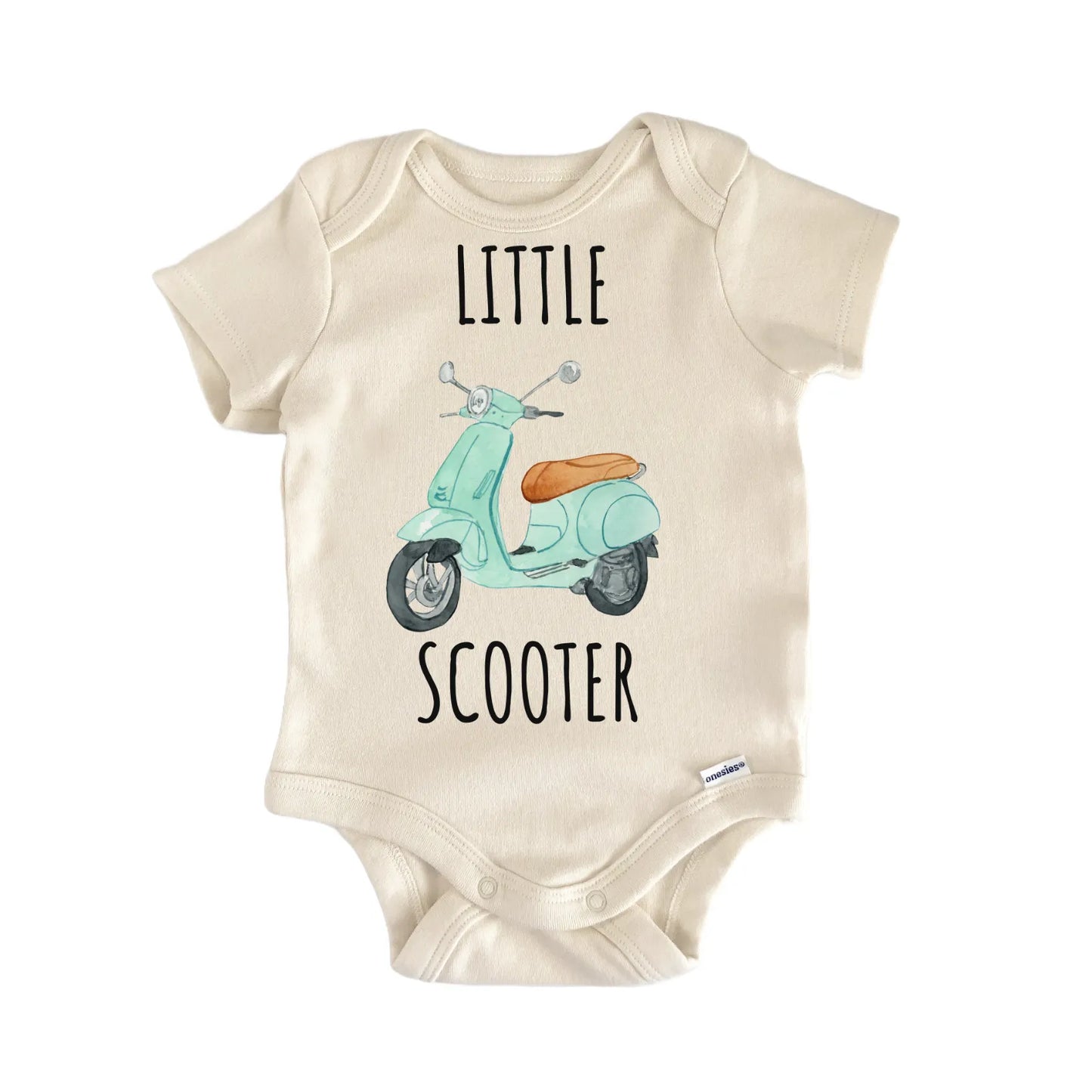 Italian Scooter Baby Gift Baby Bodysuit