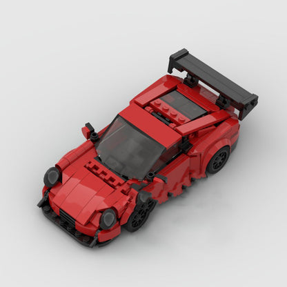 Children's Fashion Simple Racing Super Running Building Blocks Toys