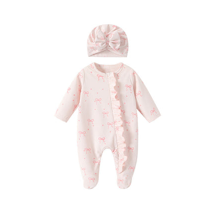 Warm One-piece Clothes For Newborn Babies
