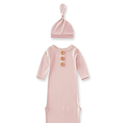 Bamboo Fiber Knotted Baby Bodysuit