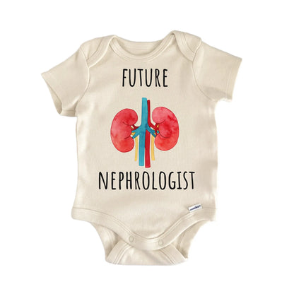 Kidney Doctor Nephrologist Hands Baby Gift Baby Bodysuit