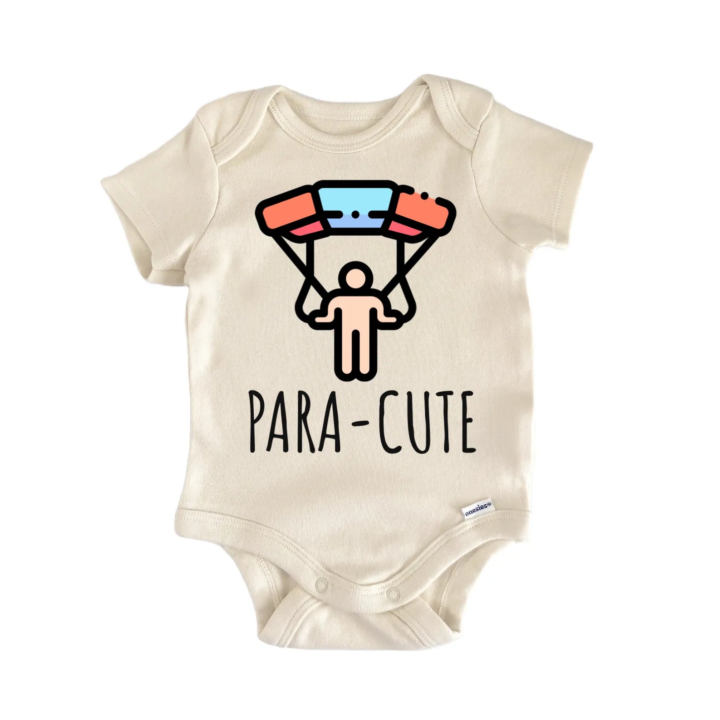 Parachute Skydiving Skydiver Baby Gift Baby Bodysuit