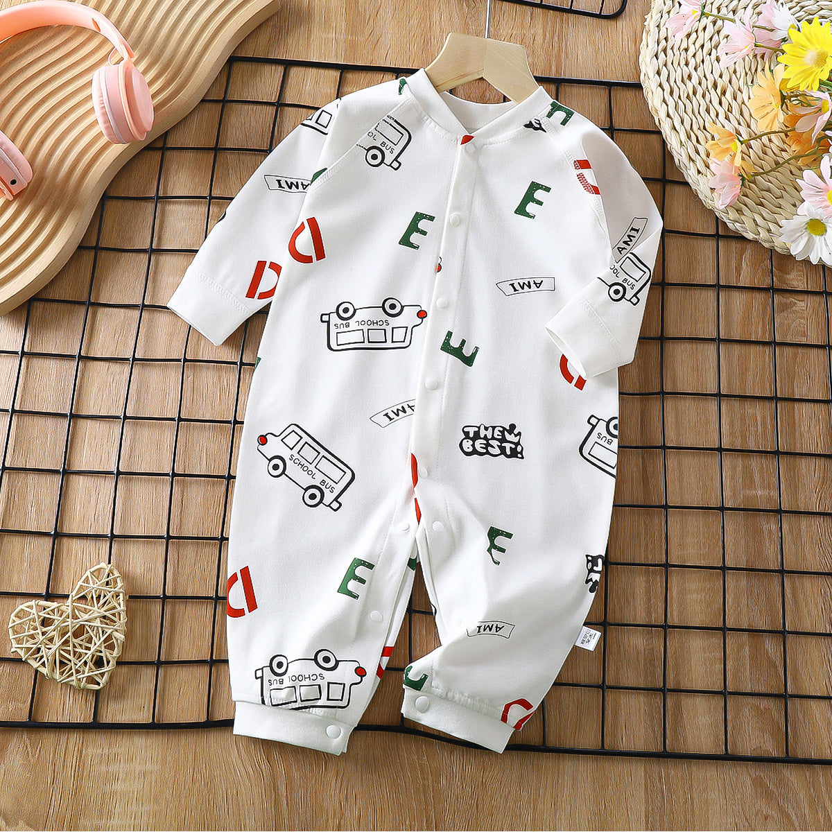 Baby Cotton Bottoming Jumpsuit