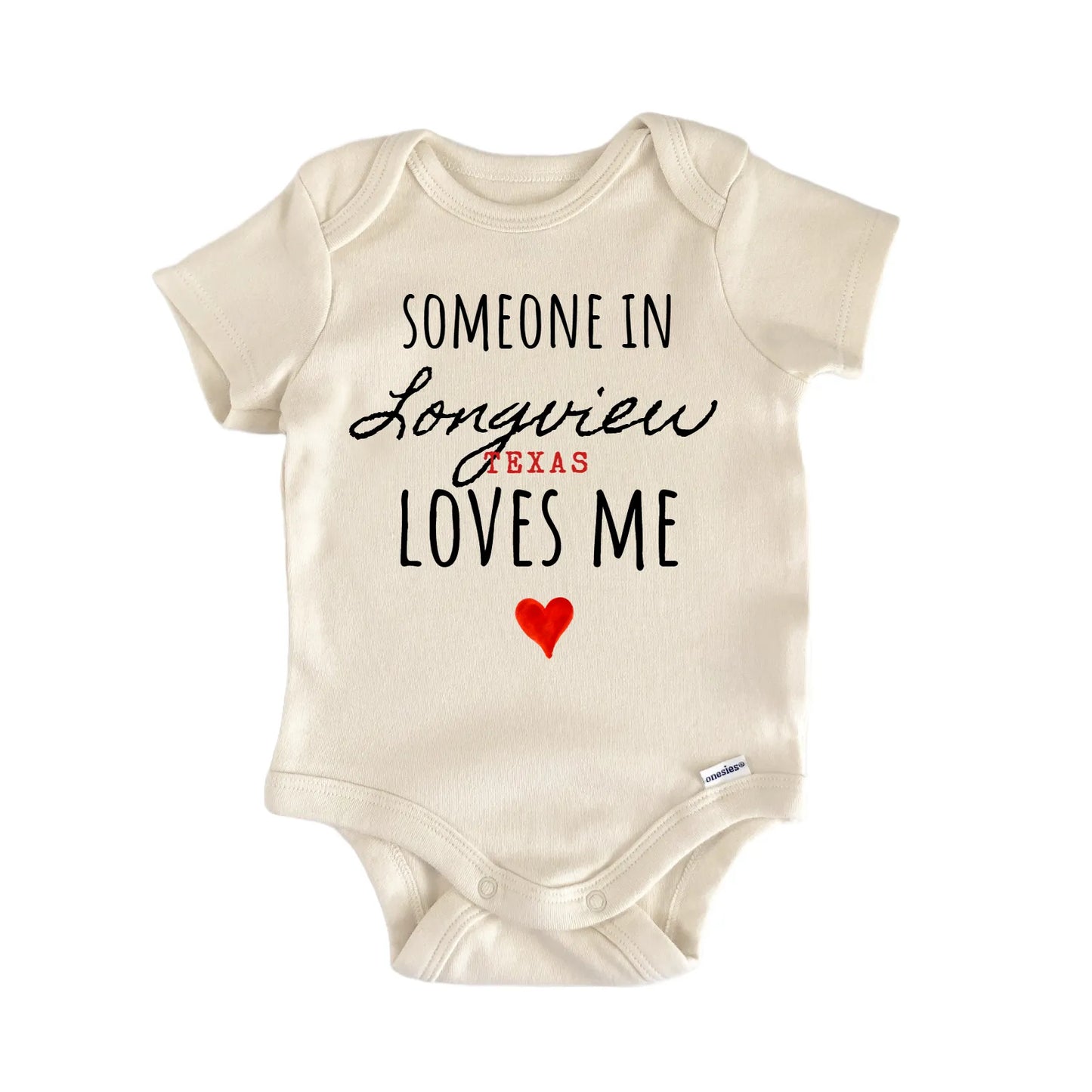Longview Texas Baby Gift Baby Bodysuit