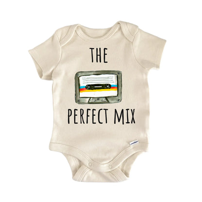 Perfect Mix Cassette Tape Music Baby Gift Baby Bodysuit