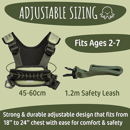 Hobbledehoo Safety Harness For Kids & Toddlers Aged 2-7 Years, Child Harness For Walking & Play Autism Safety Awareness