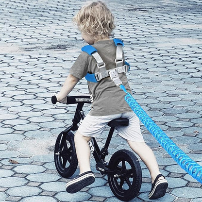 Accmor 3 in1 Toddler Harness Leash, Soft Kid Harness with Anti Lost Wrist Link, Baby Leash, Leash for Toddlers, Child Walking Harness Kids Leash Wristband Rope Belt with Lock for Baby Boys