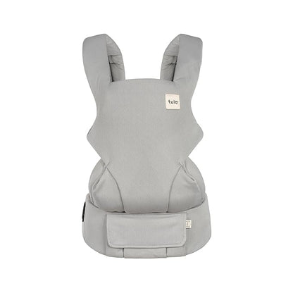Baby Tula Explore Carriers - Breathable Baby Carrier Newborn to Toddler - Adjustable Toddler Carrier - Multiple Ergonomic Positions Front and Back - Ergonomic Fit for 7-45 lb - Mesh, Overcast