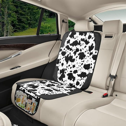 Car Seat Protector for Child Car Seat, 2 Pack Baby Car Seat Covers with Mesh Pockets & Non-Slip Backing 600D Durable Seat Protector