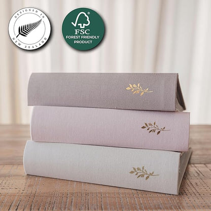 Elegant Linen Photo Album - 200 Acid-Free Pockets for 4x6 Pics - Perfect for Weddings & Gifts